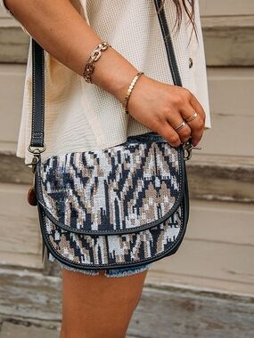 Myra: Jenson Bluff Small Crossbody